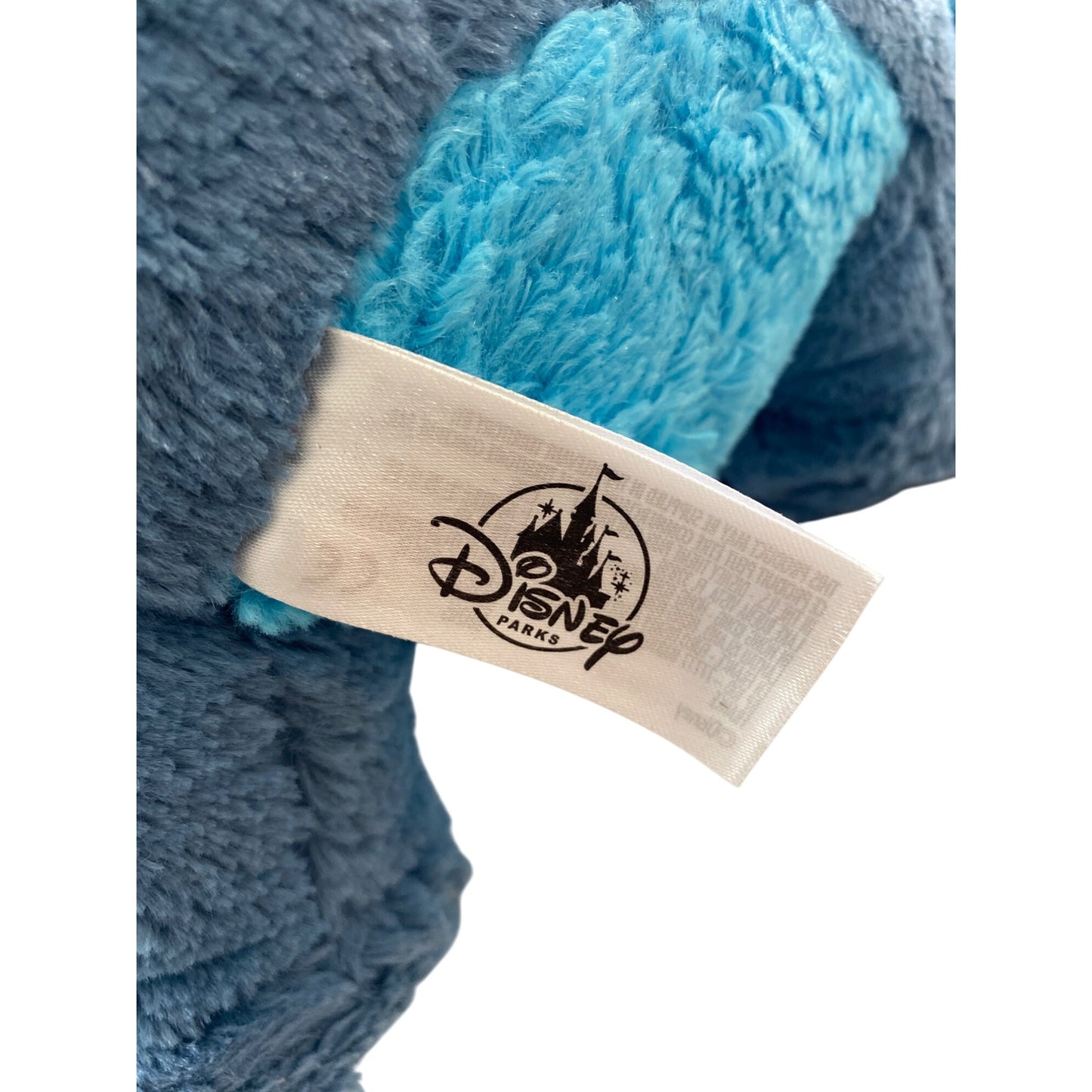 Disney Stitch Plush Toy 16" Blue Stuffed Animal Soft Cuddly Kids Gift Collectible