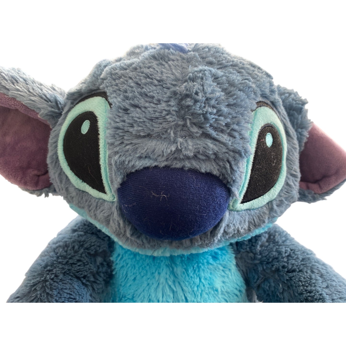 Disney Stitch Plush Toy 16" Blue Stuffed Animal Soft Cuddly Kids Gift Collectible