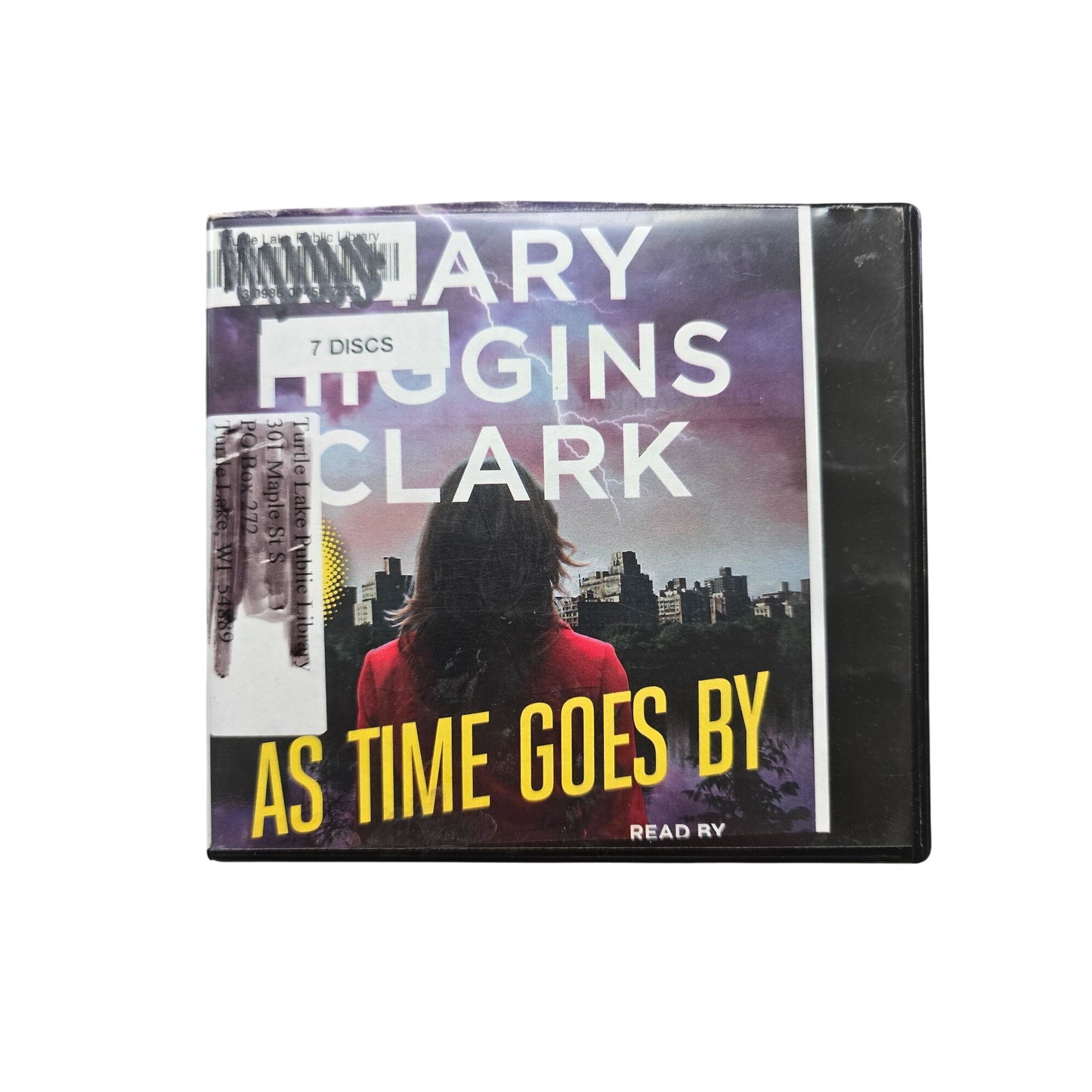 "As Time Goes By" By Mary Higgins Clark Audio CD Set  7 Discs