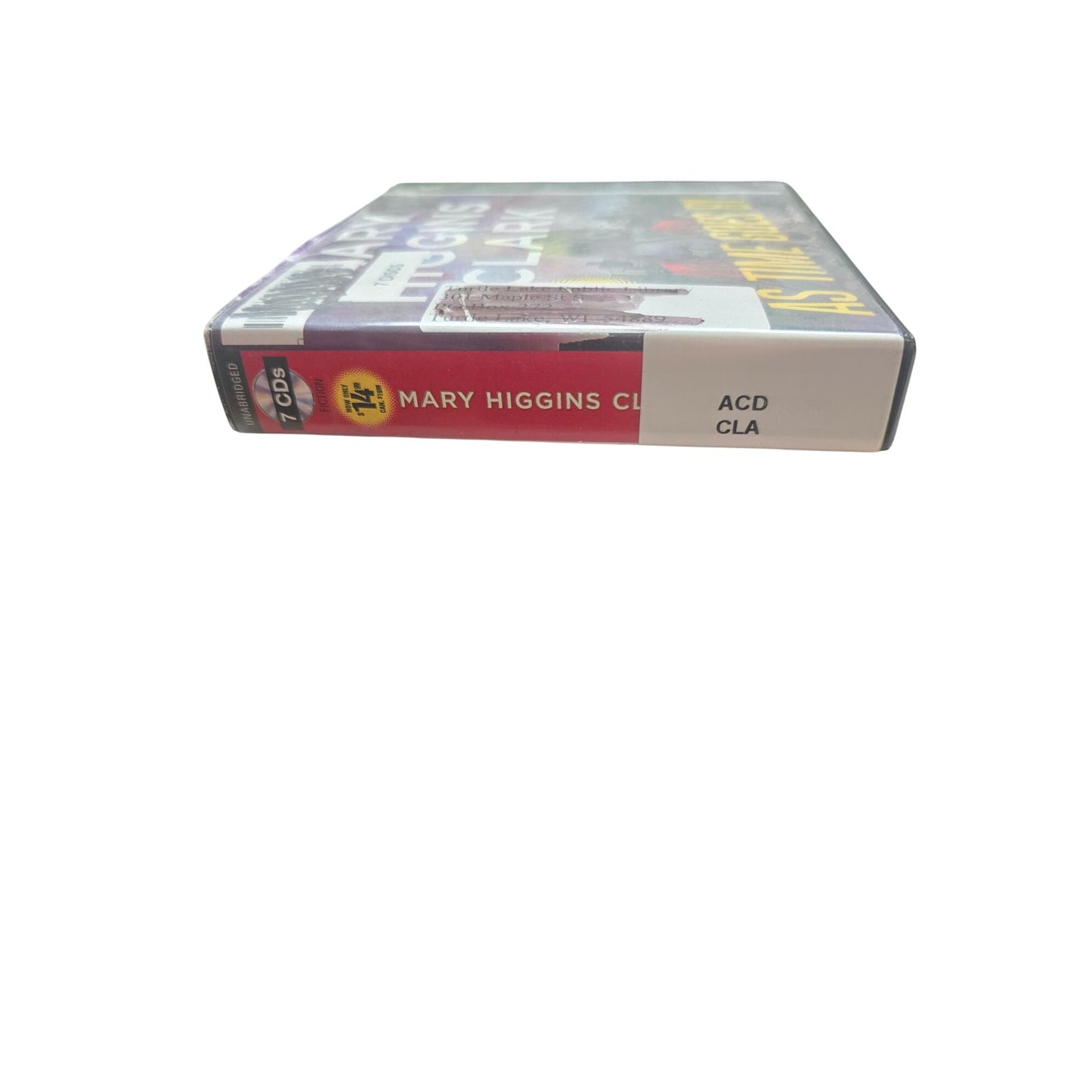 "As Time Goes By" By Mary Higgins Clark Audio CD Set  7 Discs