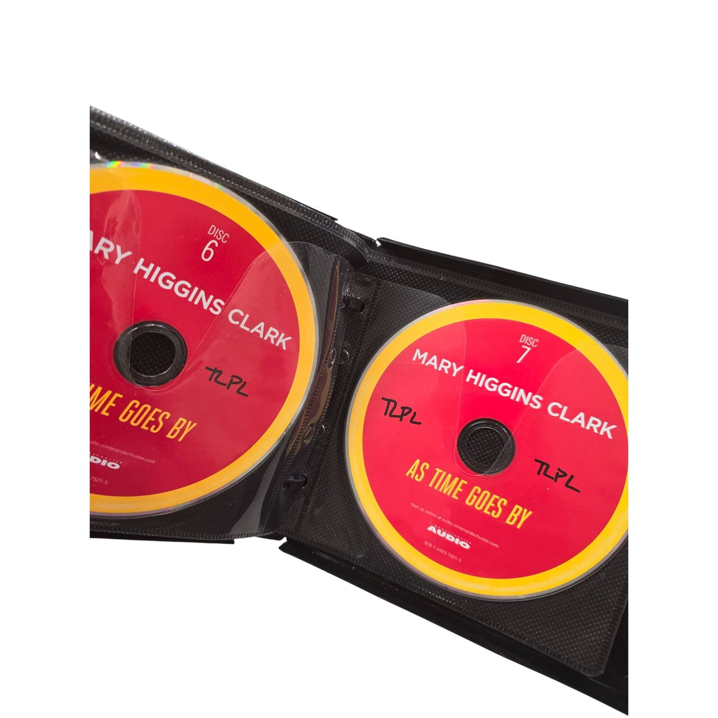 "As Time Goes By" By Mary Higgins Clark Audio CD Set  7 Discs