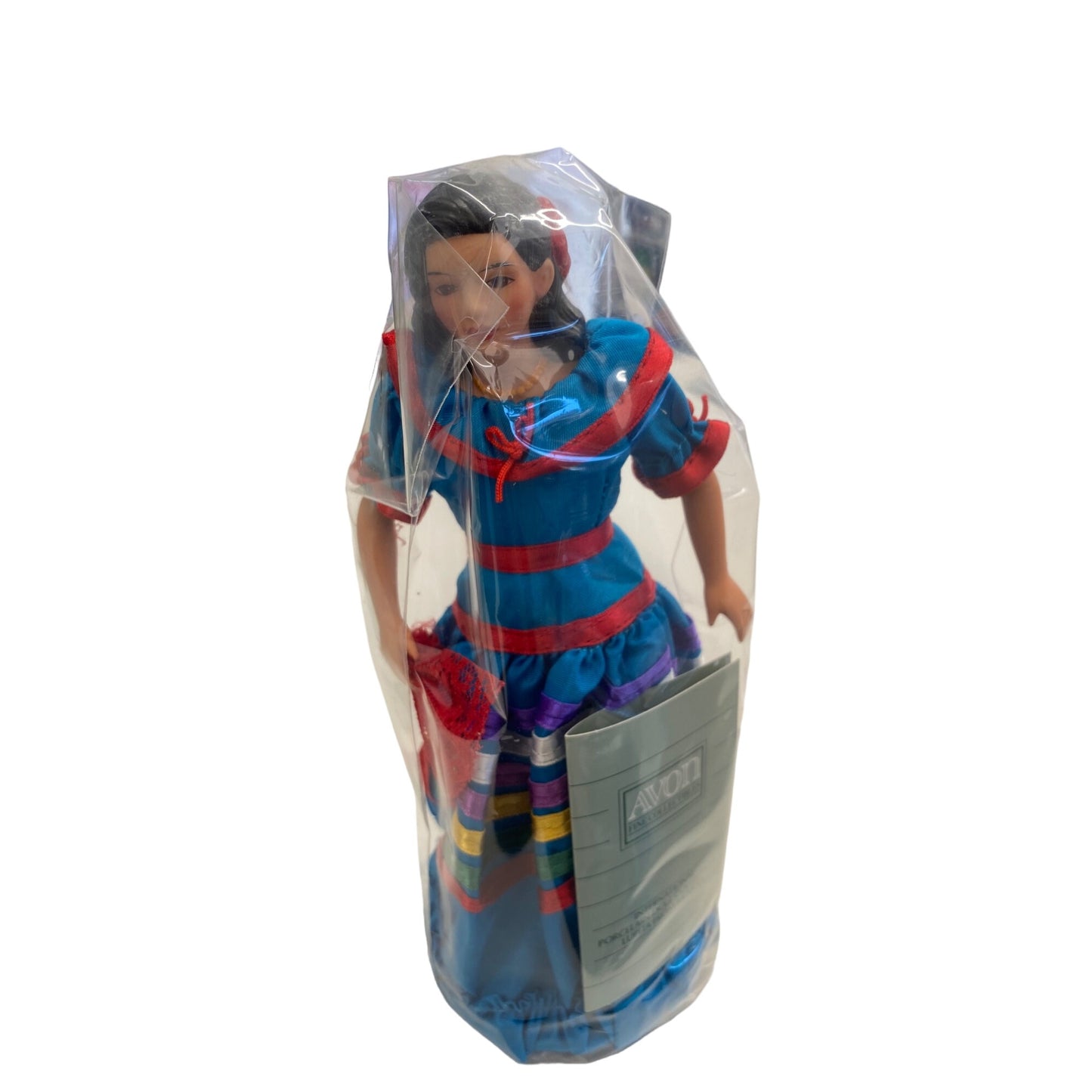 Avon International Porcelain Doll Collection Lupita From Mexico 1990s