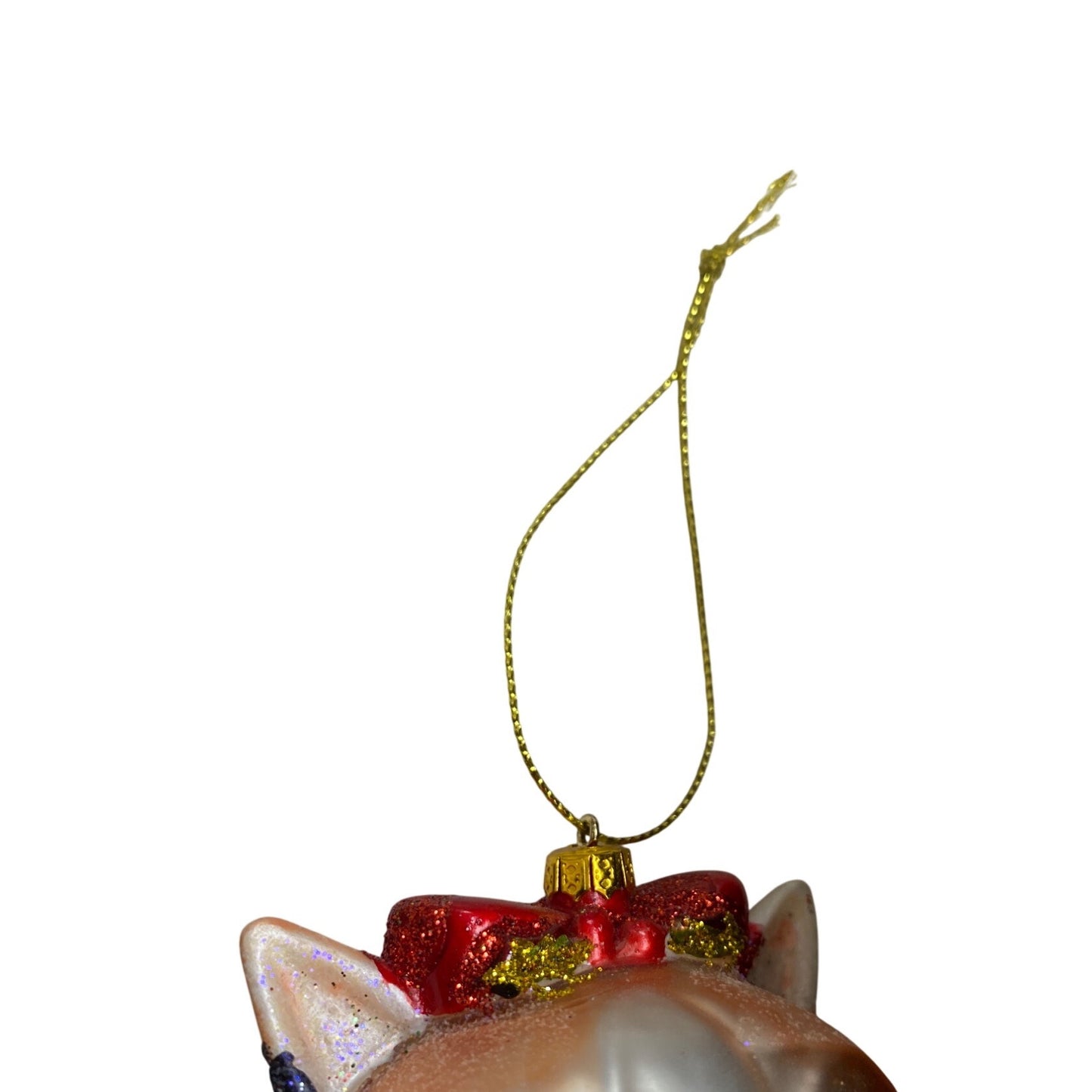 Calico Cat Christmas Ornament
