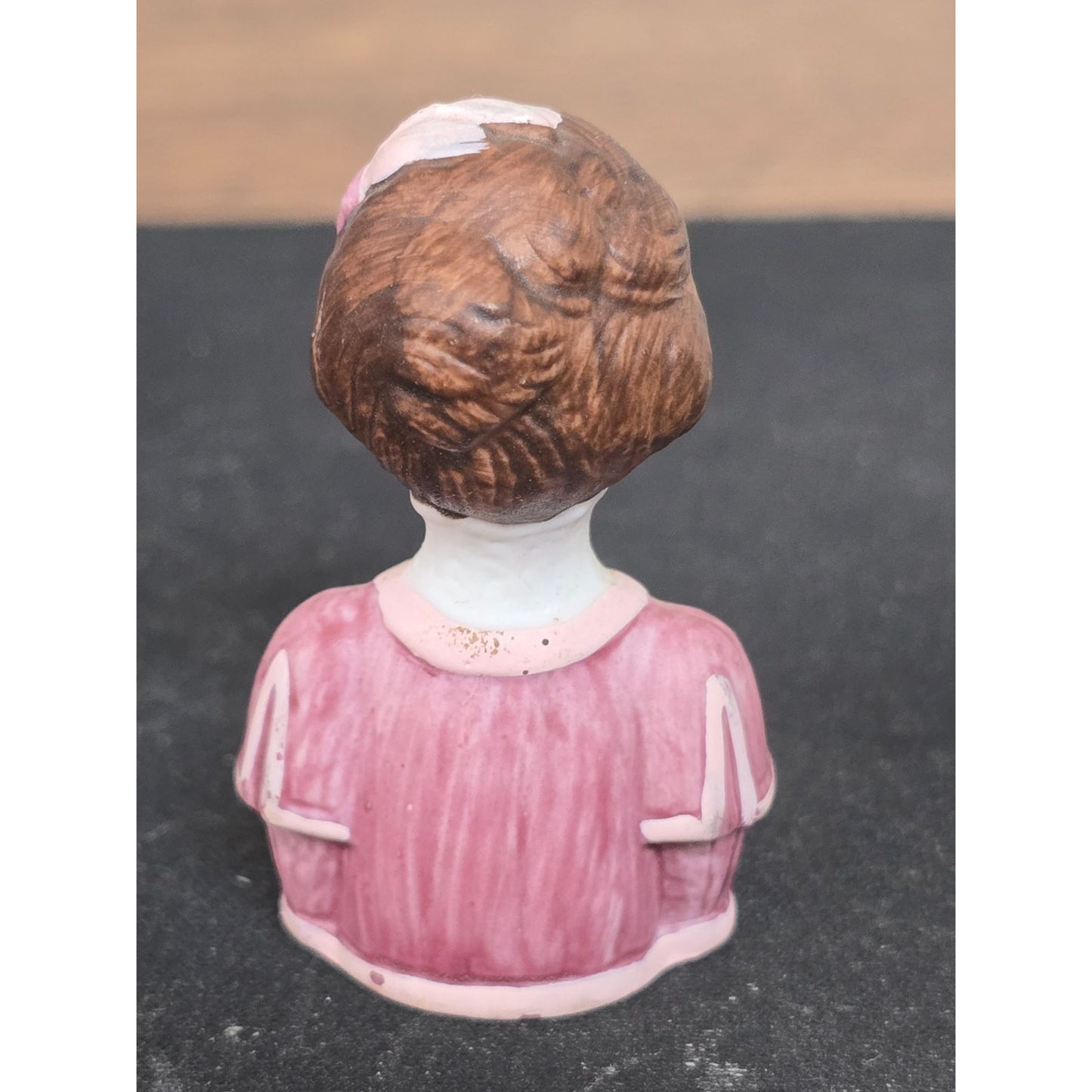 Avon American Fashion Silhouettes Thimble Figurine Pink Vintage Collectible W/Box