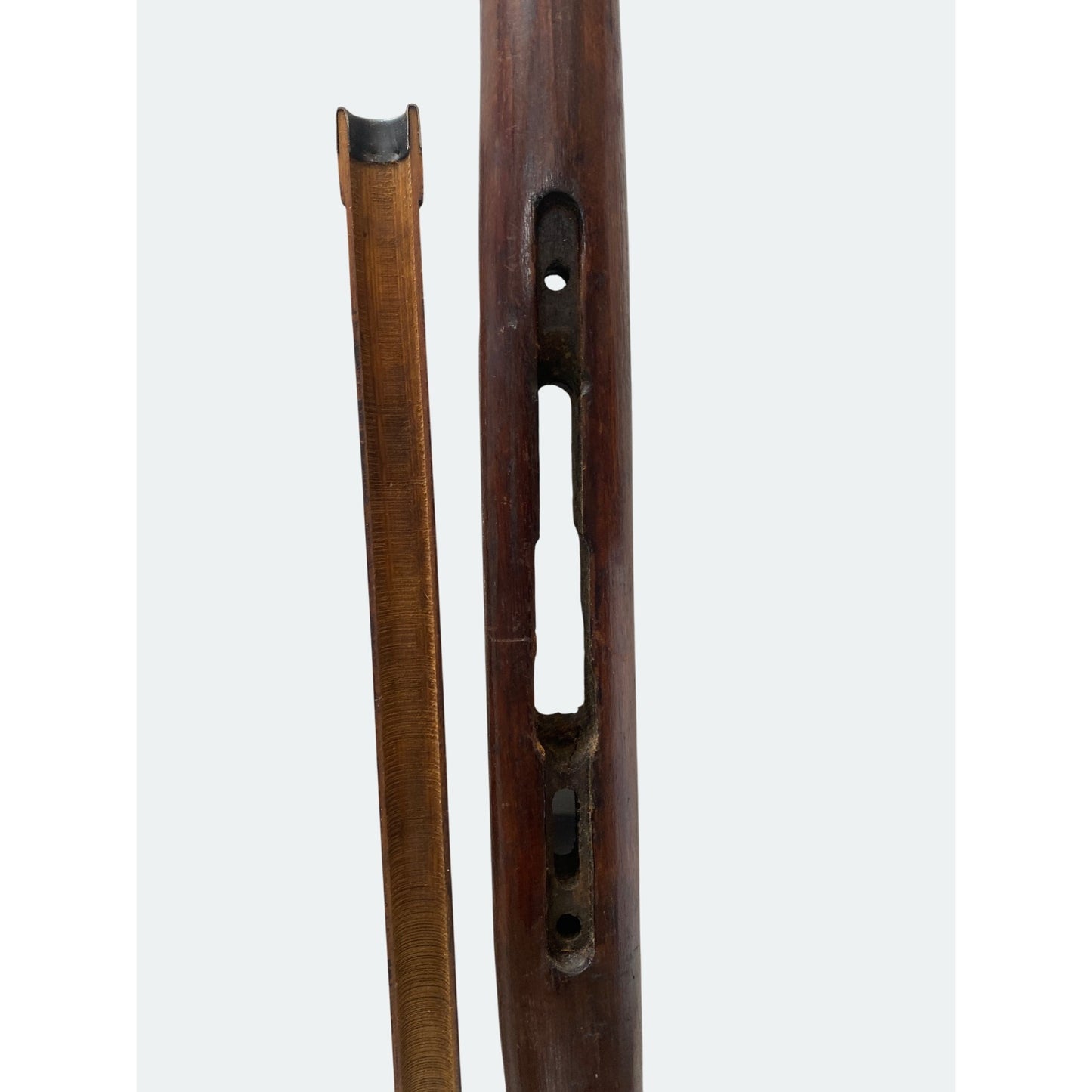 Antique 1944 Mosin Nagant Rifle Stock & Barrel Assembly Wooden Collectible Display Piece