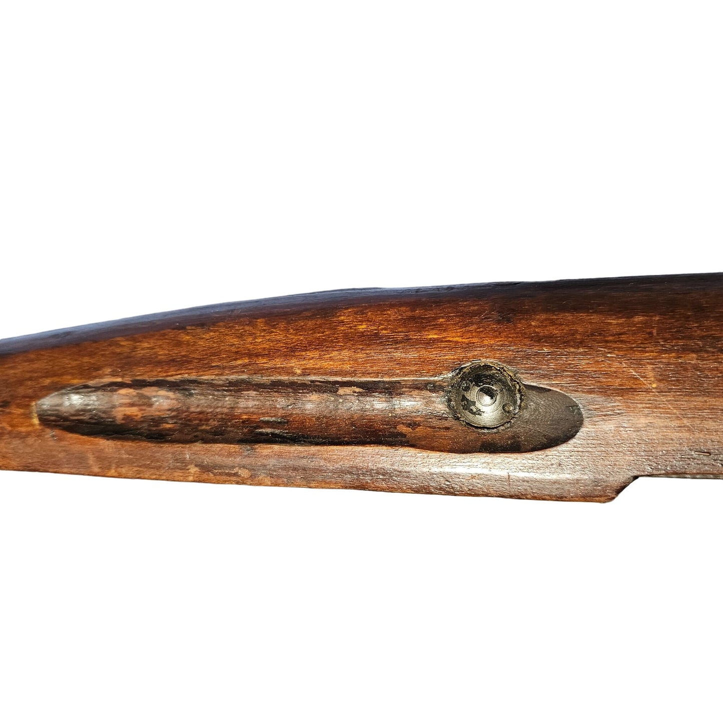 Vintage Wooden Rifle Stock Antique Gun Part Restoration or Display Piece 34"