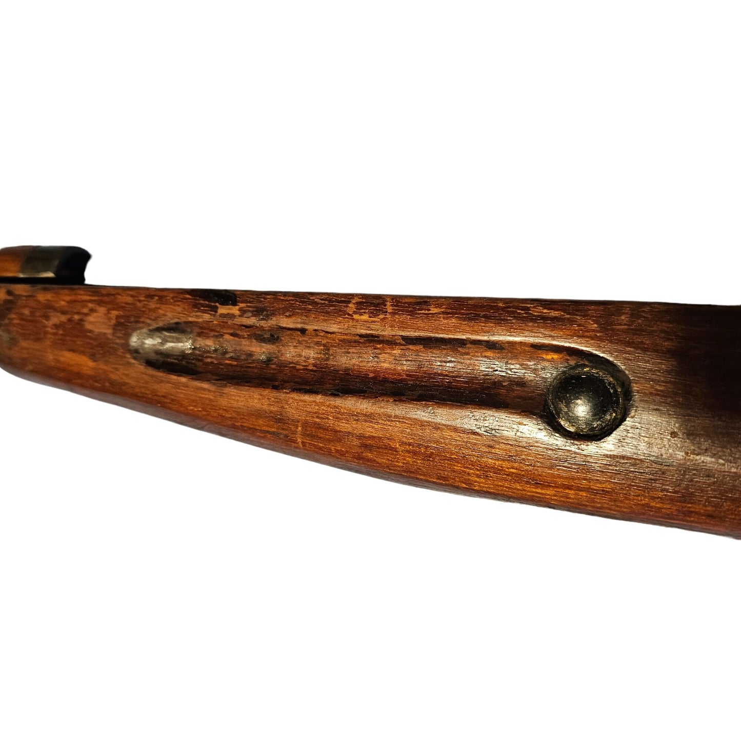 Vintage Wooden Rifle Stock Antique Gun Part Restoration or Display Piece 34"