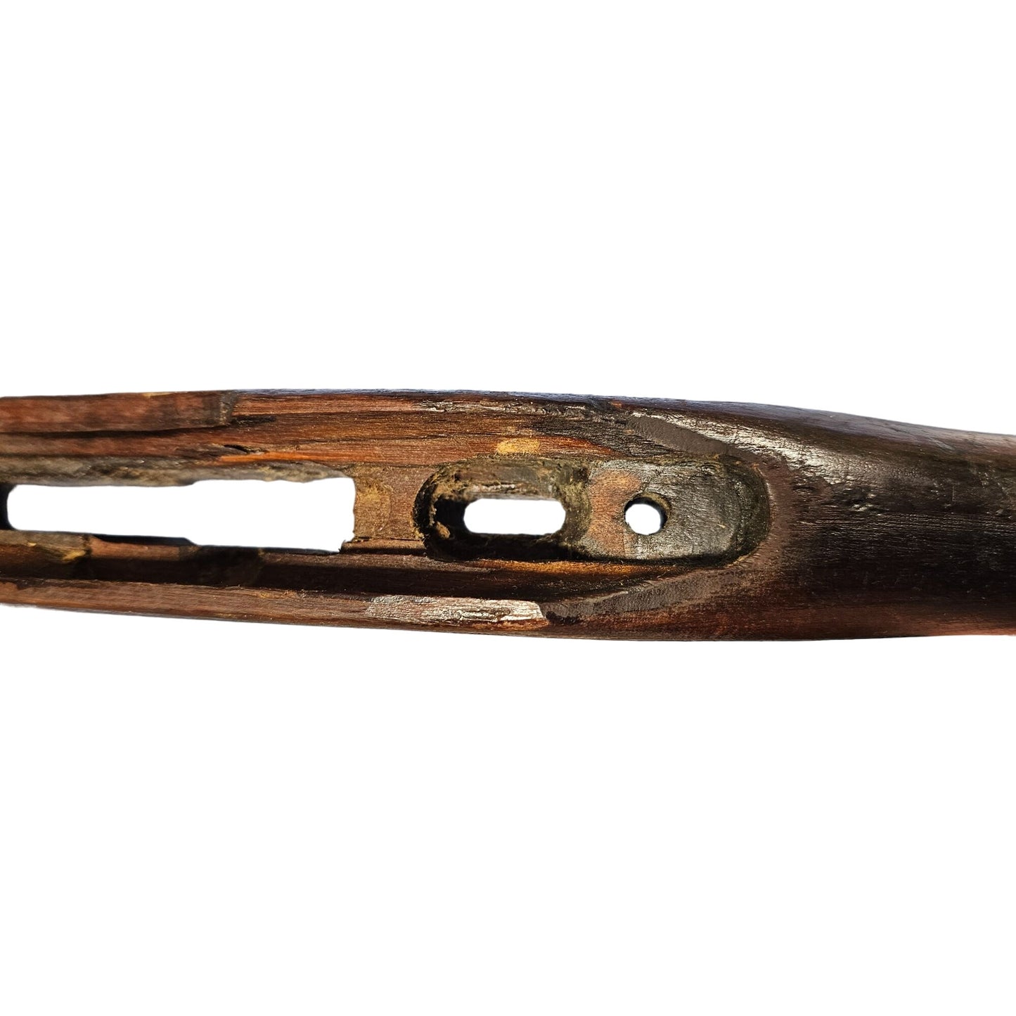 Vintage Wooden Rifle Stock Antique Gun Part Restoration or Display Piece 34"