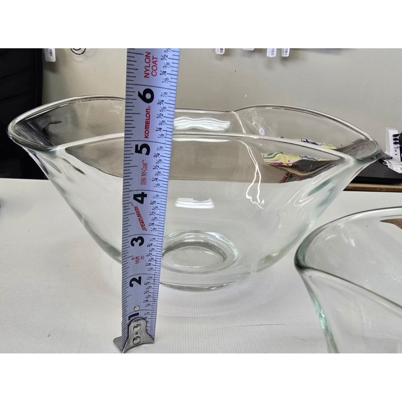 Mid‑Century Clear Glass Console Bowls  - SET 2