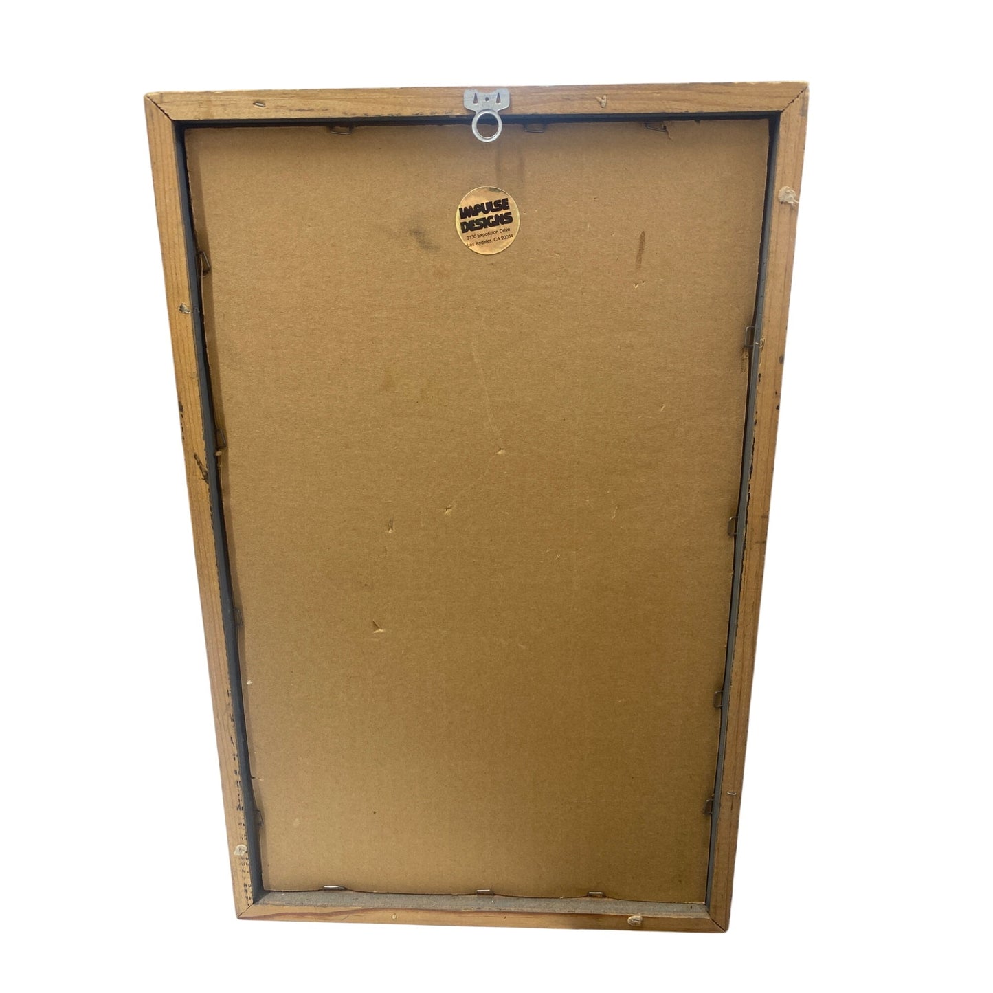 Framed John Sovjani Malibu Gallery Expo 1983 Tree Artwork