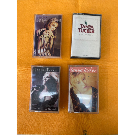Tanya Tucker Cassette Tape Lot Of Four Albums