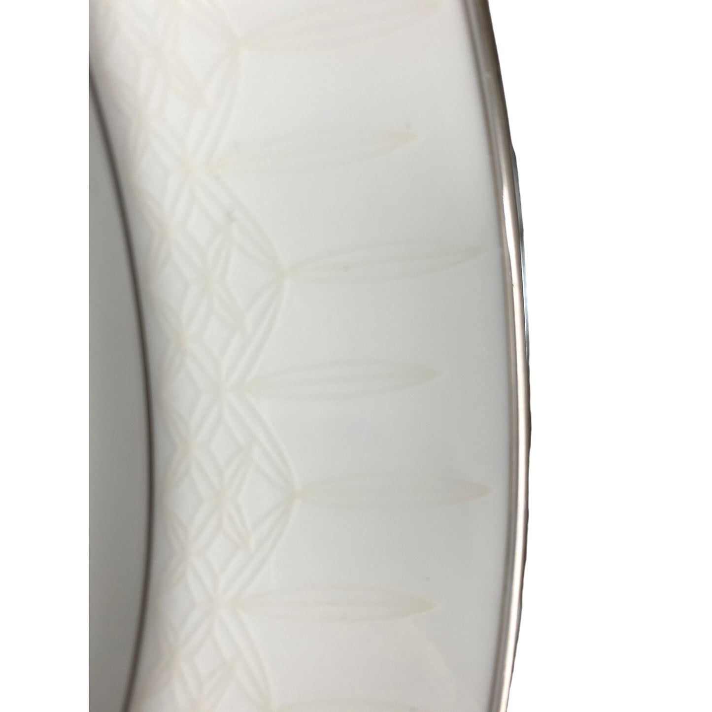 Waterford Lismore Platinum Fine China Oval Serving Platter 15 x 12