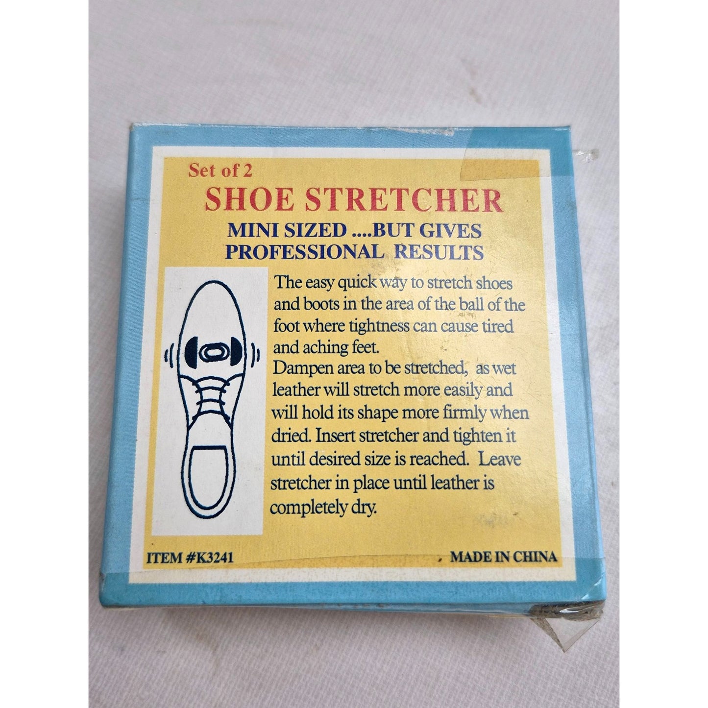 Mini Shoe Stretcher Set Of 2 Red Professional Results For Tight Shoes Comfortable Fit Made In China