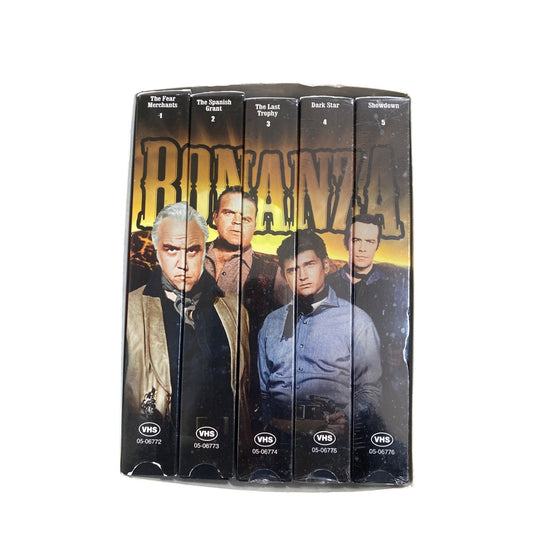 Bonanza Collectors Edition 5 VHS Set