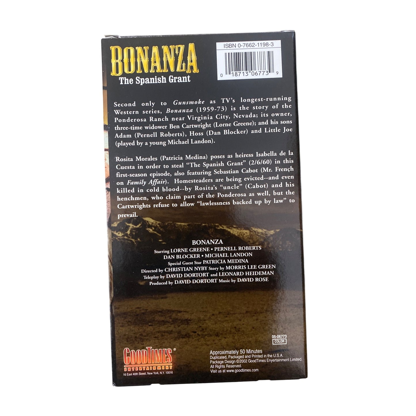 Bonanza Collectors Edition 5 VHS Set