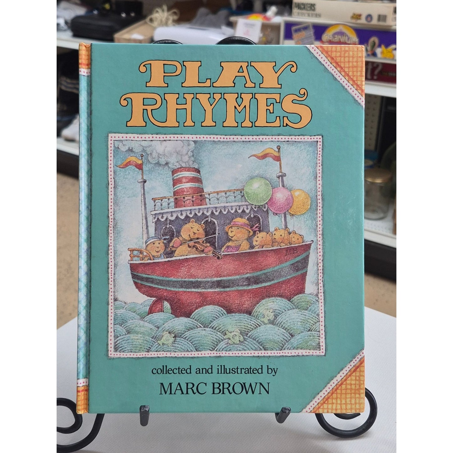 Play Rhymes By Marc Brown Hardcover First Edition 1987 Nursery Rhymes & Songs For Kids With Illustrations