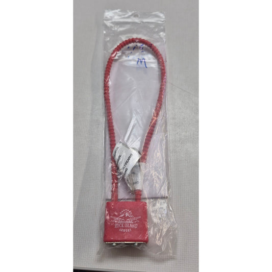 Rock Island Armory Firearm Safety Cable Lock W/ Keys 30mm Red