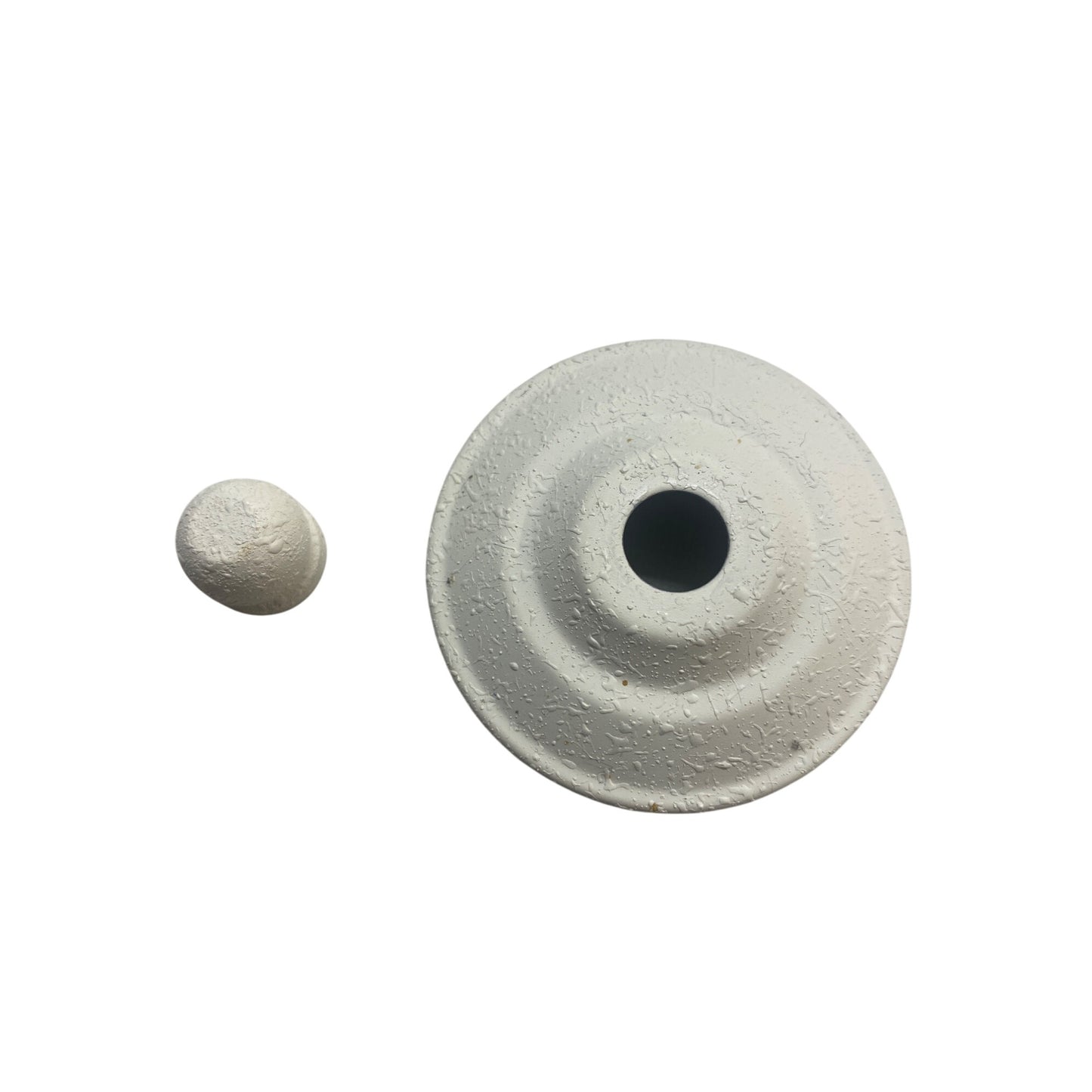 White Frosted Glass Ceiling Light