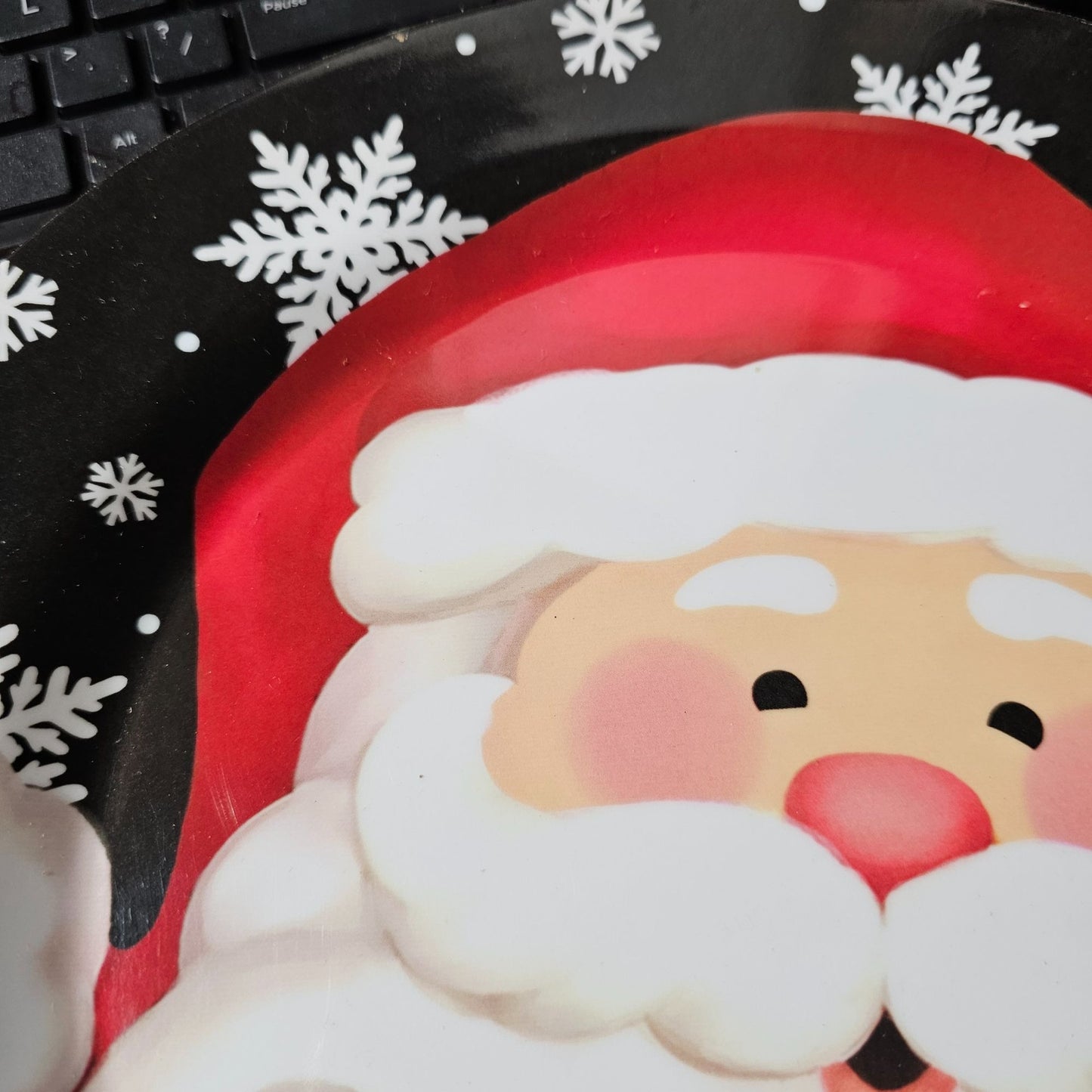 Santa Claus Plate Set 6