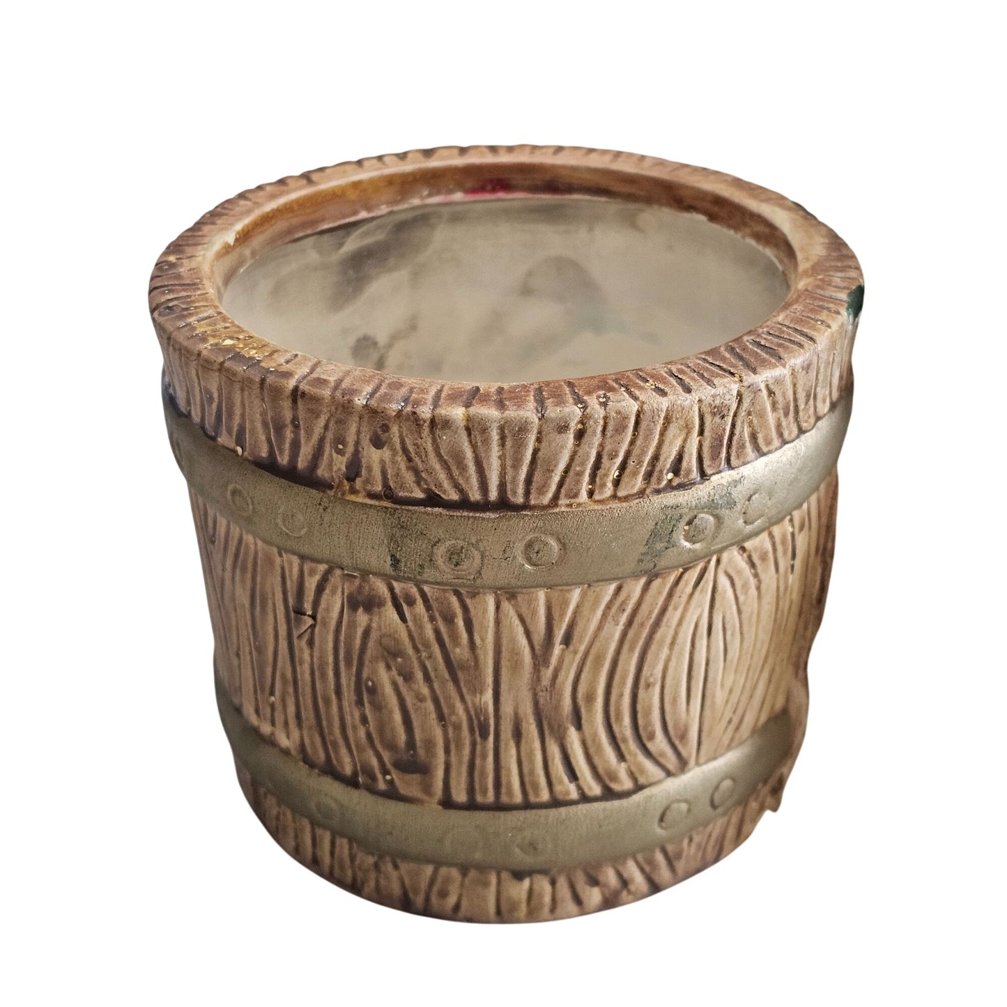 Vintage Snowman Planter