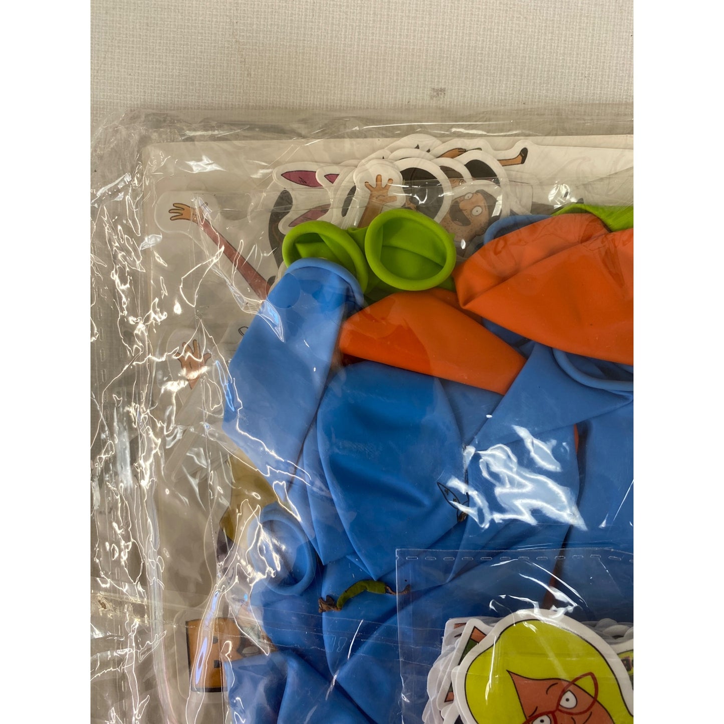 Bobs Burgers Birthday Party Cake Topper Kit Banner Balloons Stickers