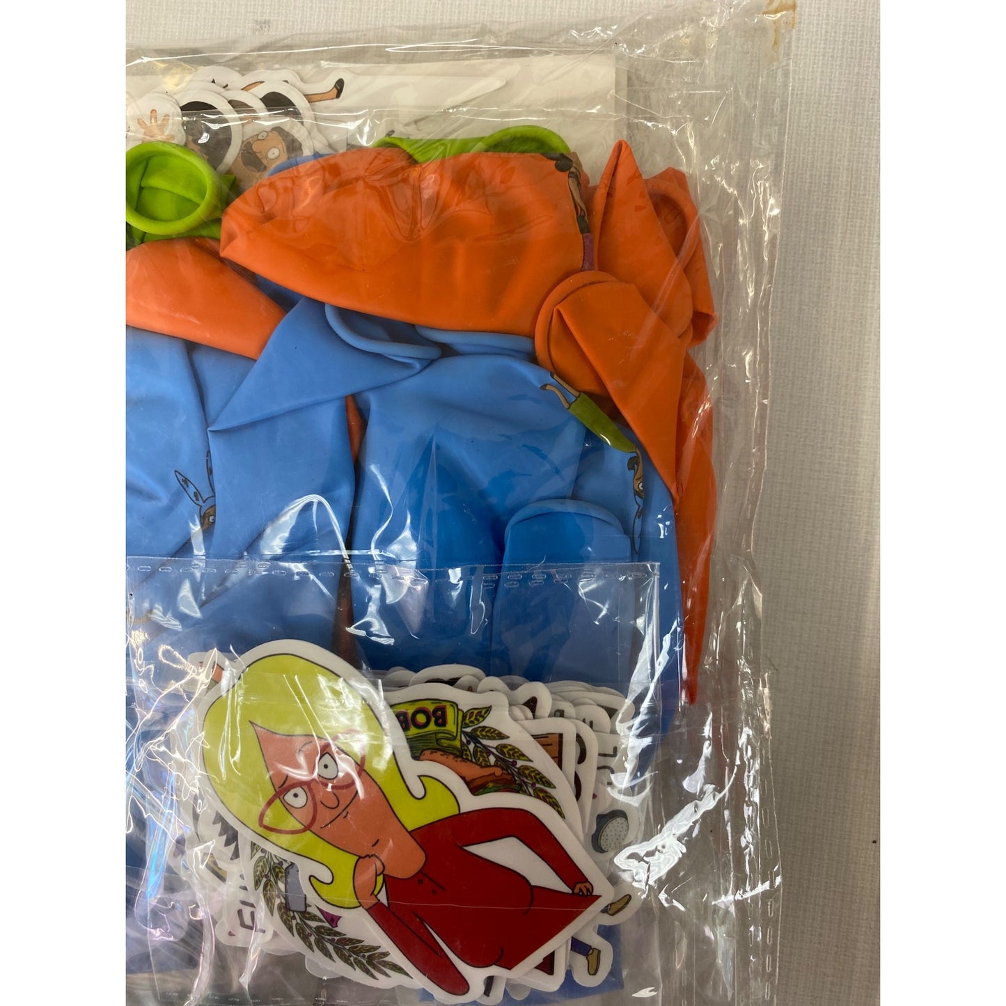 Bobs Burgers Birthday Party Cake Topper Kit Banner Balloons Stickers