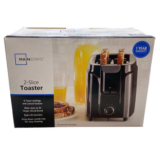 Mainstays 2-Slice Toaster