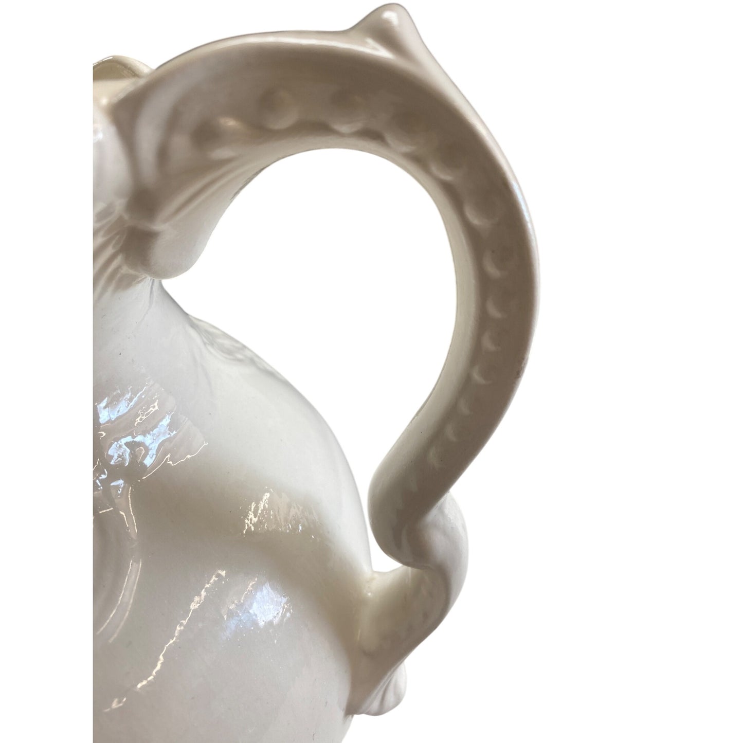 Vintage Pitcher Yellow Rose