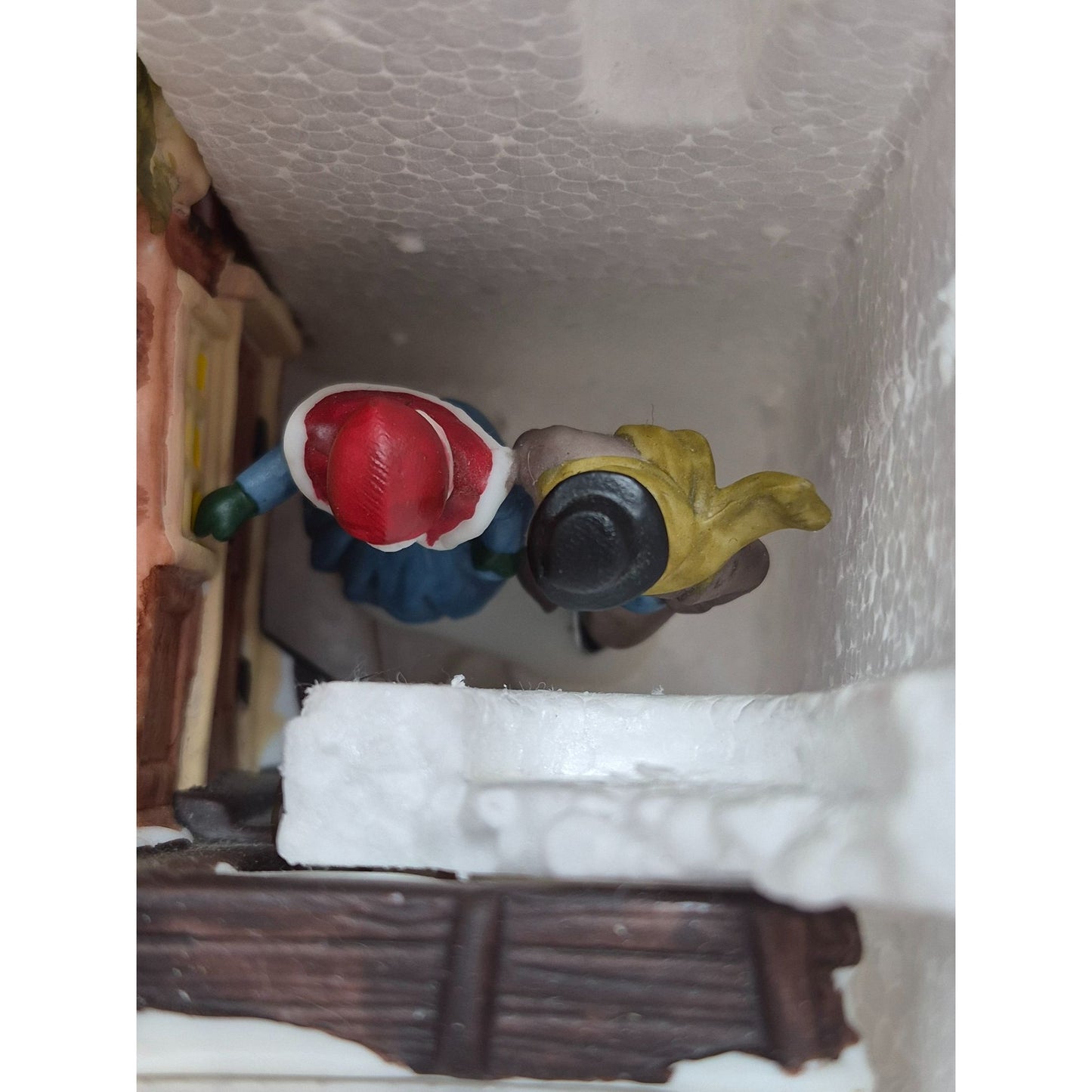 The Heritage Village Collection "Childe Pond And Skaters" Handpainted Porcelain Set Of 4 By Department 56