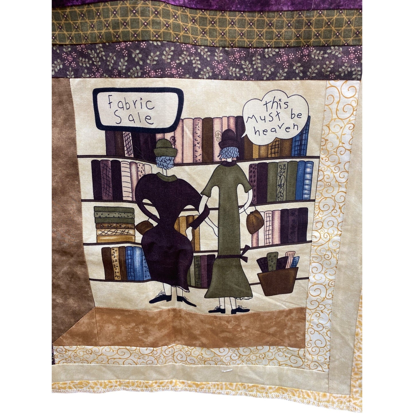 Quilting Fabric Panel                         31" x 32"