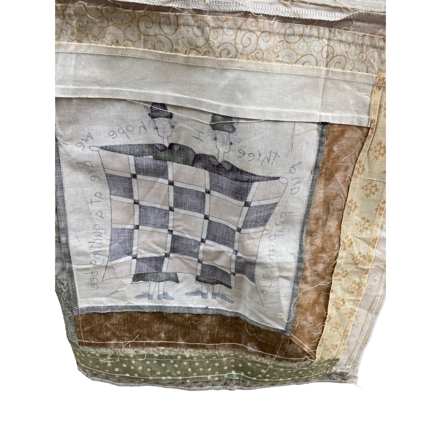 Quilting Fabric Panel                         31" x 32"