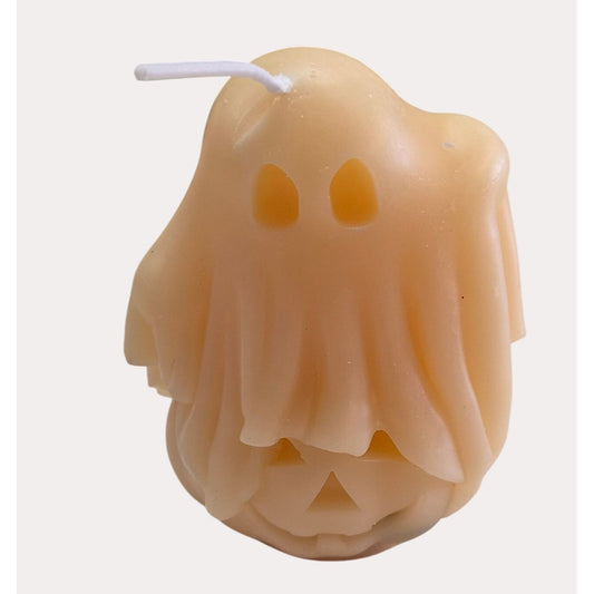 Newly Handmade Ghost-Shaped Halloween Wax Candle Decoration