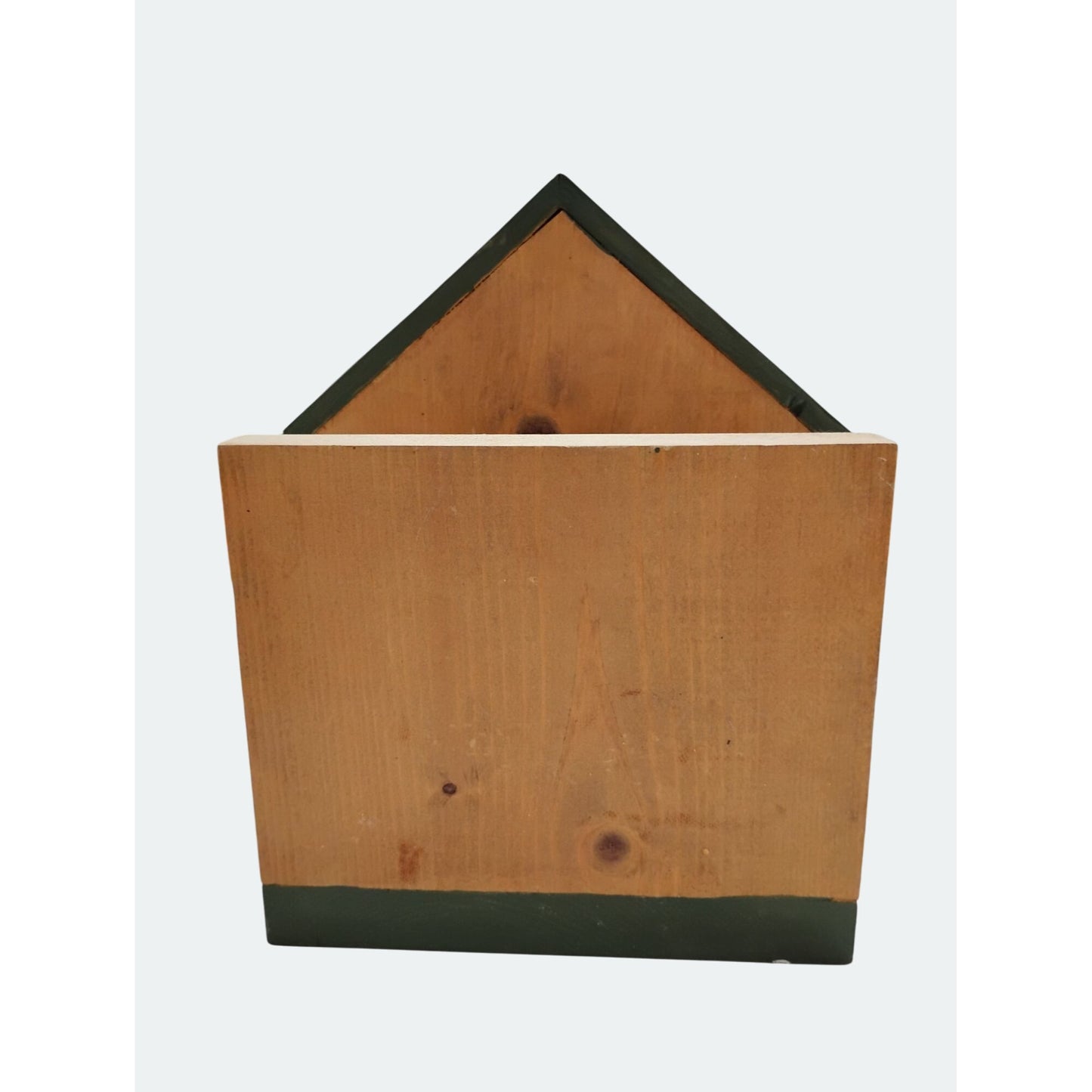 Rustic Wooden Birdhouse Napkin Holder