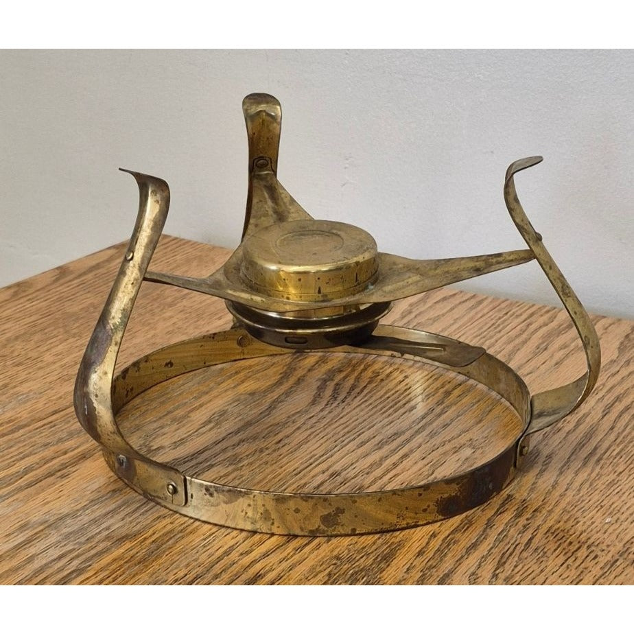 Brass Food Warmer Chafing Dish Stand