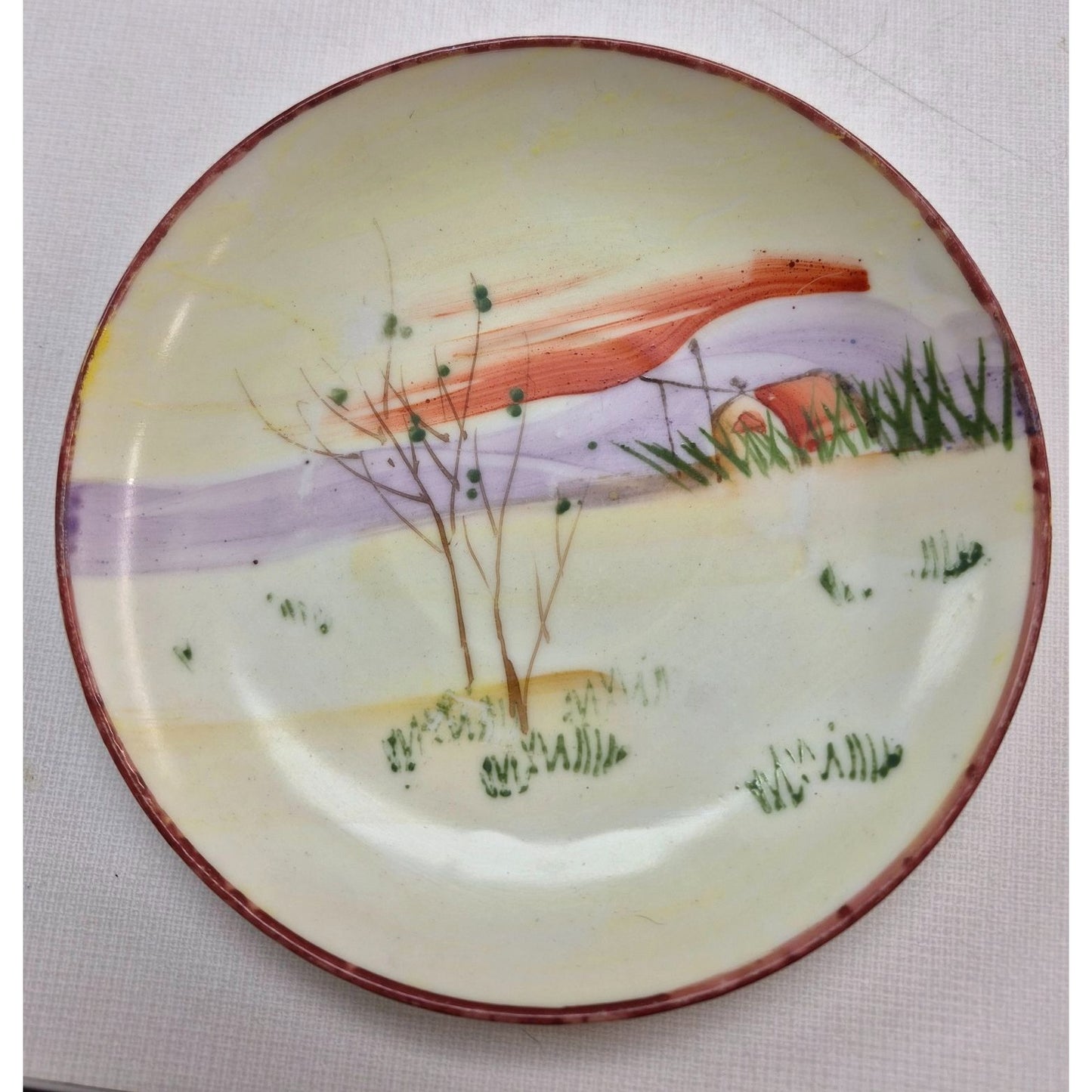 Antique Nippon Hand Painted Tea Cup & Saucer Set 2