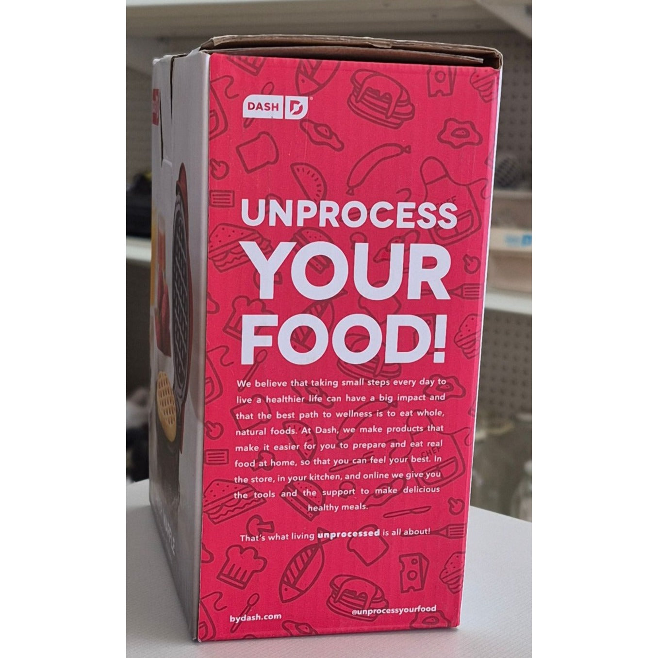 Dash Mini Maker Waffle Iron 4"