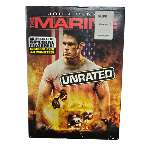 John Cena "The Marine" Unrated DVD Widescreen Action Movie