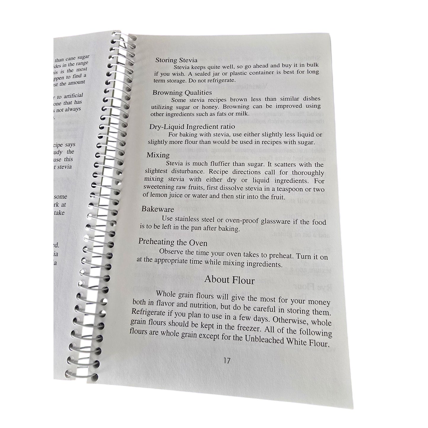 Stevia Sweet Recipes Spiral Cookbook By Jeffrey Goettemoeller 1998 Sugar-Free