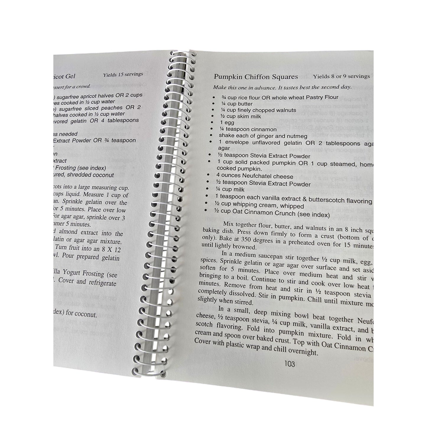 Stevia Sweet Recipes Spiral Cookbook By Jeffrey Goettemoeller 1998 Sugar-Free