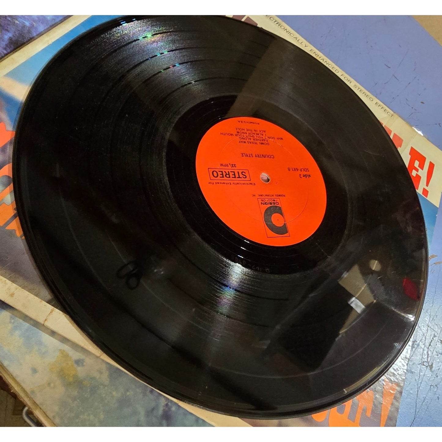 Country Style! Vinyl Record Patsy Cline & More Design Records DLP-641