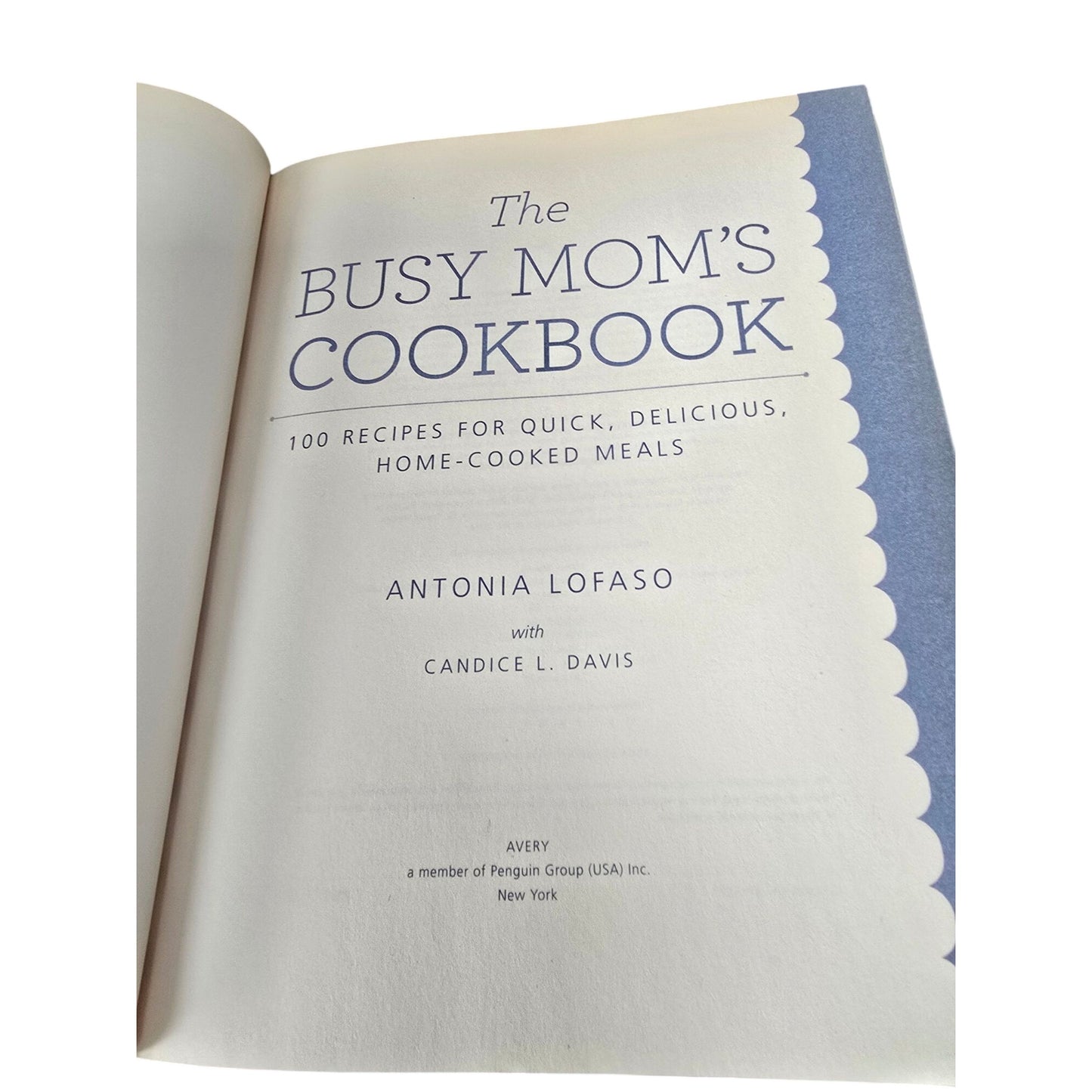 The Busy Moms Cookbook