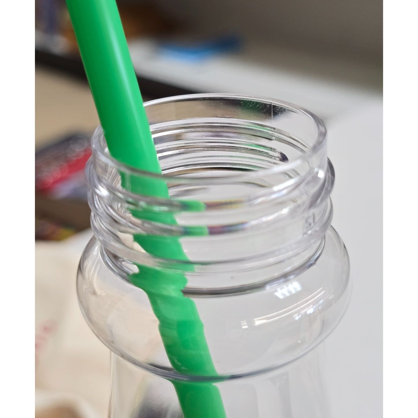 Lets Flamingle 22 Oz Water Bottle With Straw