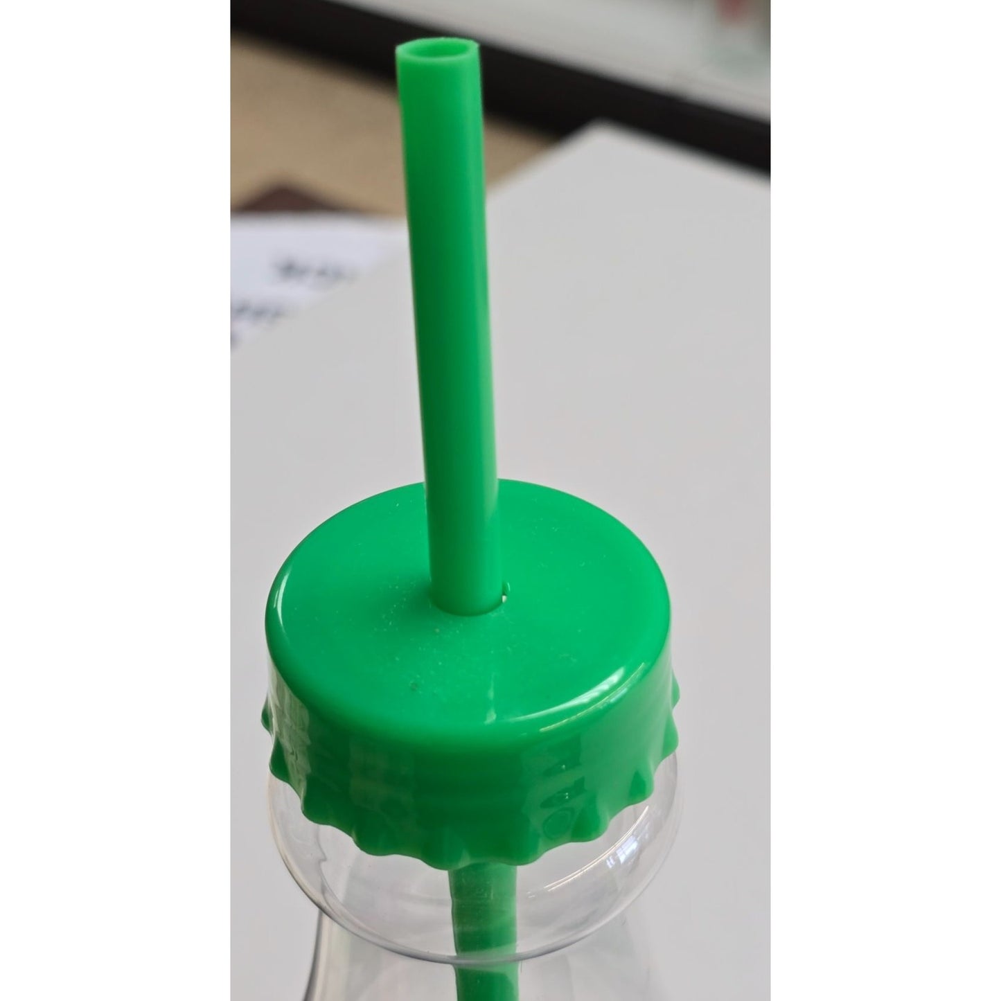 Lets Flamingle 22 Oz Water Bottle With Straw