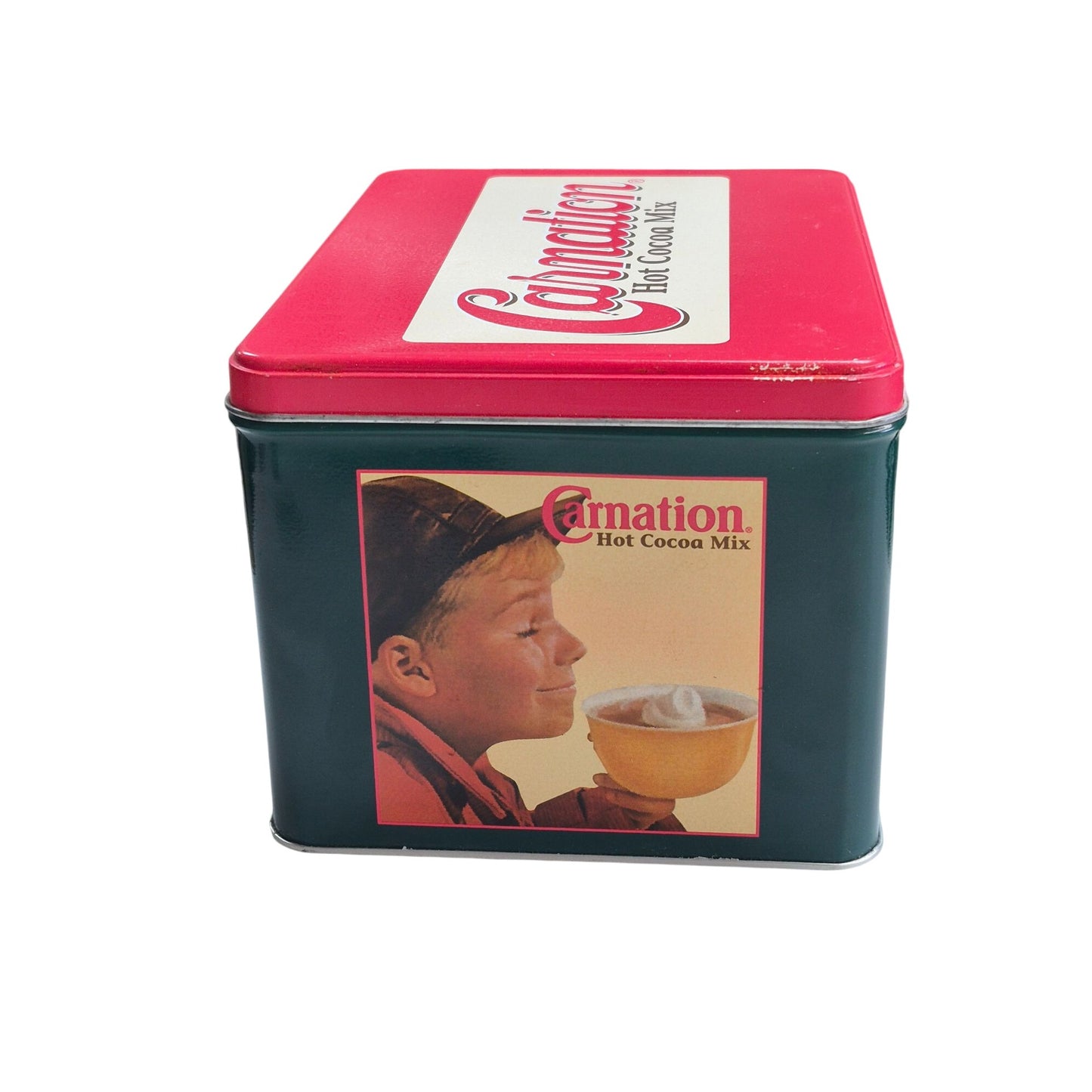 Carnation Hot Cocoa Mix Collectible Tin Box