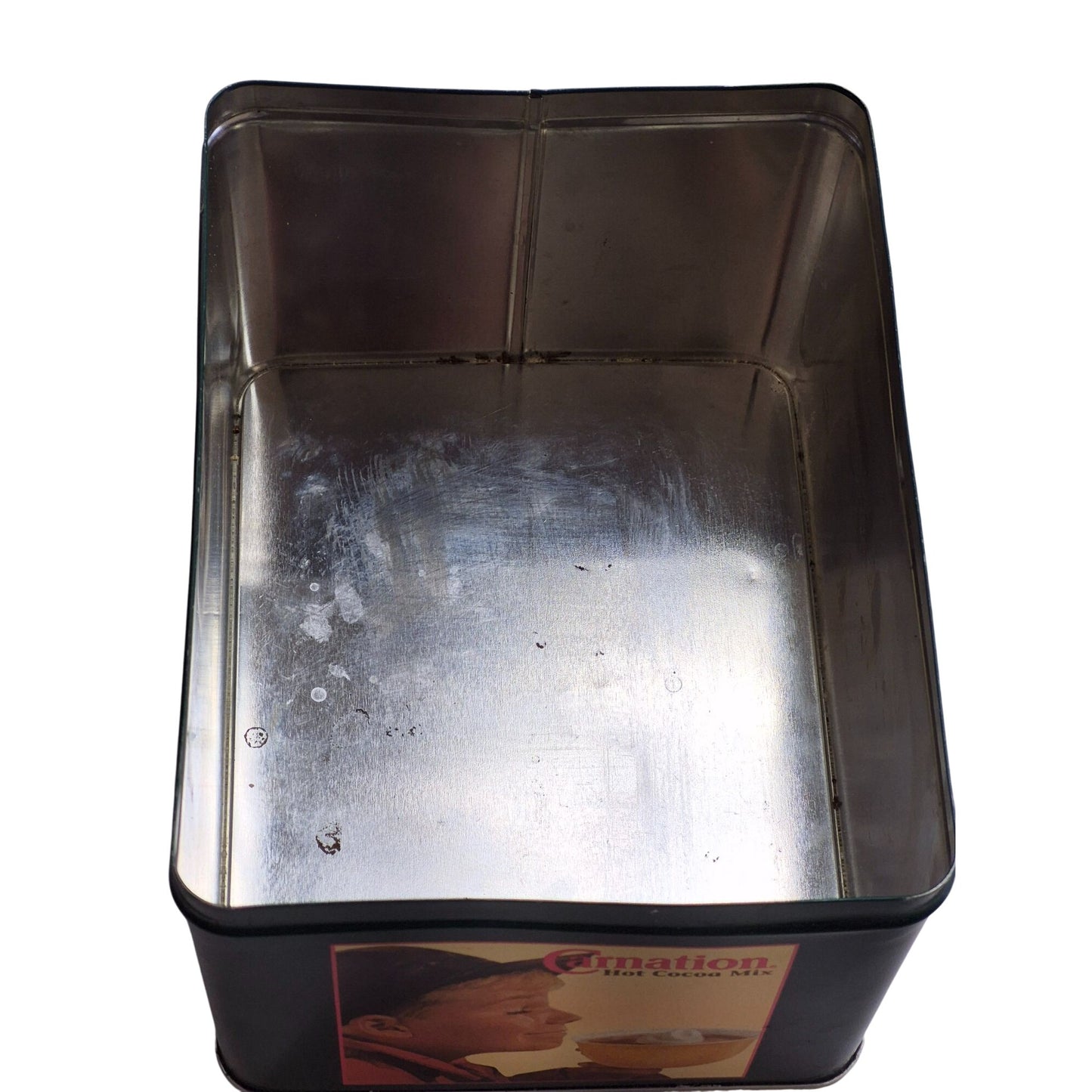 Carnation Hot Cocoa Mix Collectible Tin Box