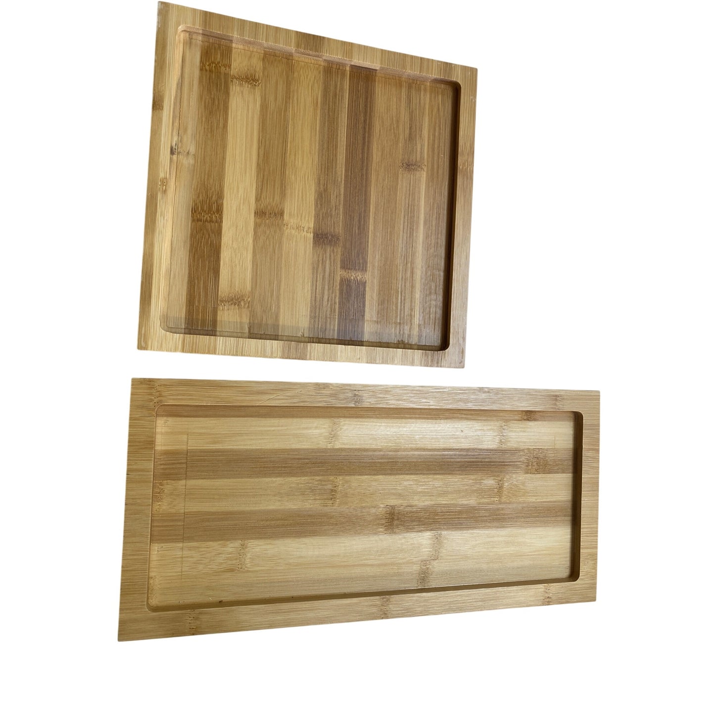 Bamboo Serving Tray Set 2