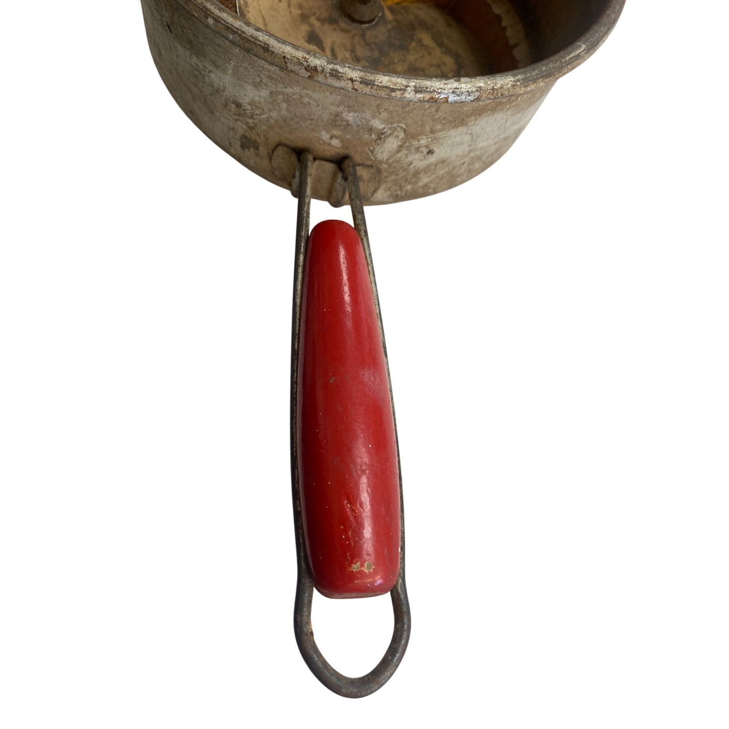 Vintage Foley Food Mill With Red Wooden Handle