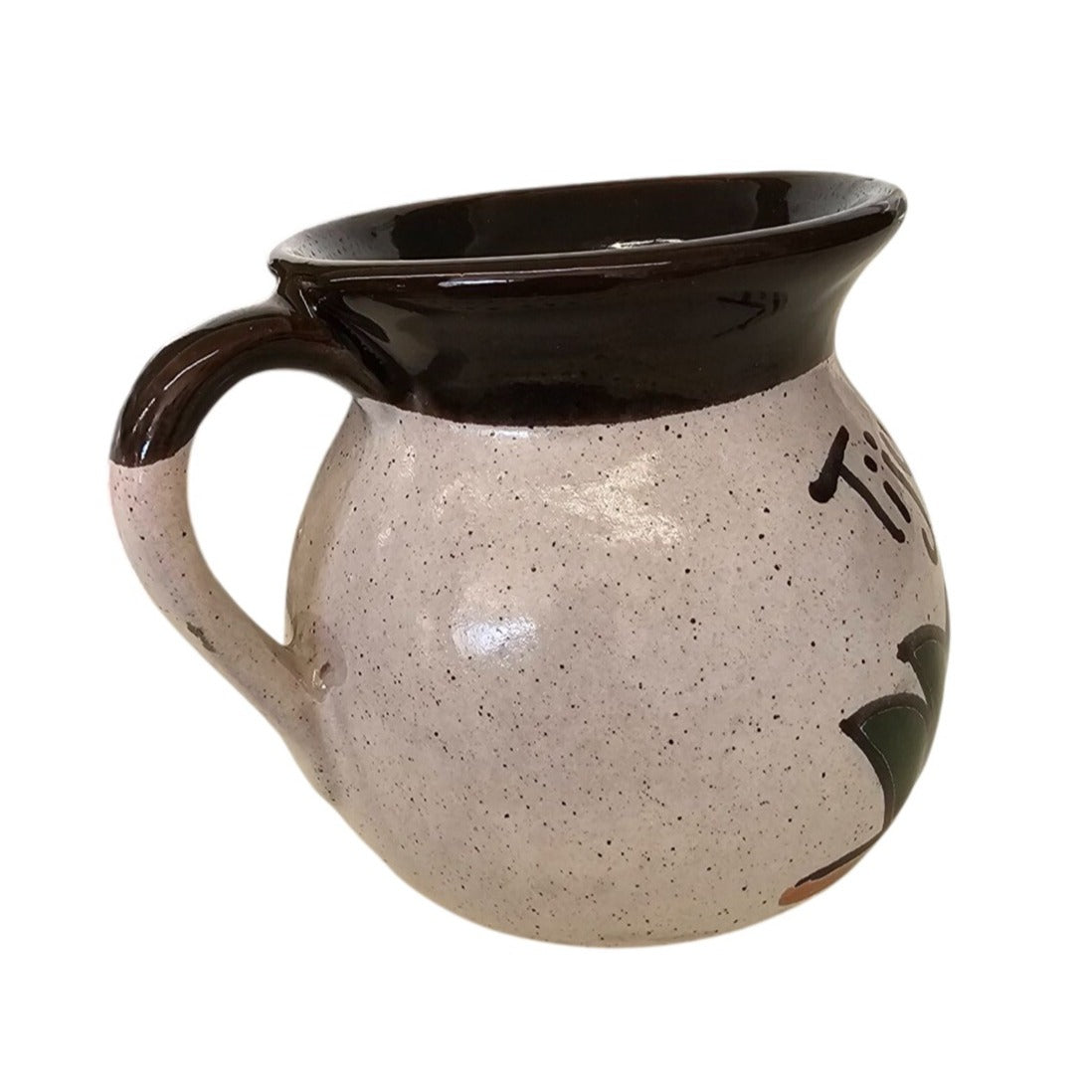 Hand-Painted Tijuana Ceramic Mug With Handle