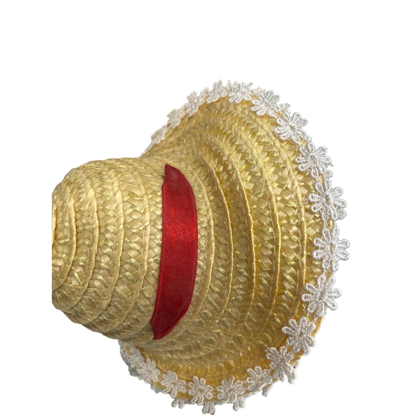 Vintage Campbells Soup Doll With Straw Hat & Gingham Dress Collectible 11" Made In Taiwan