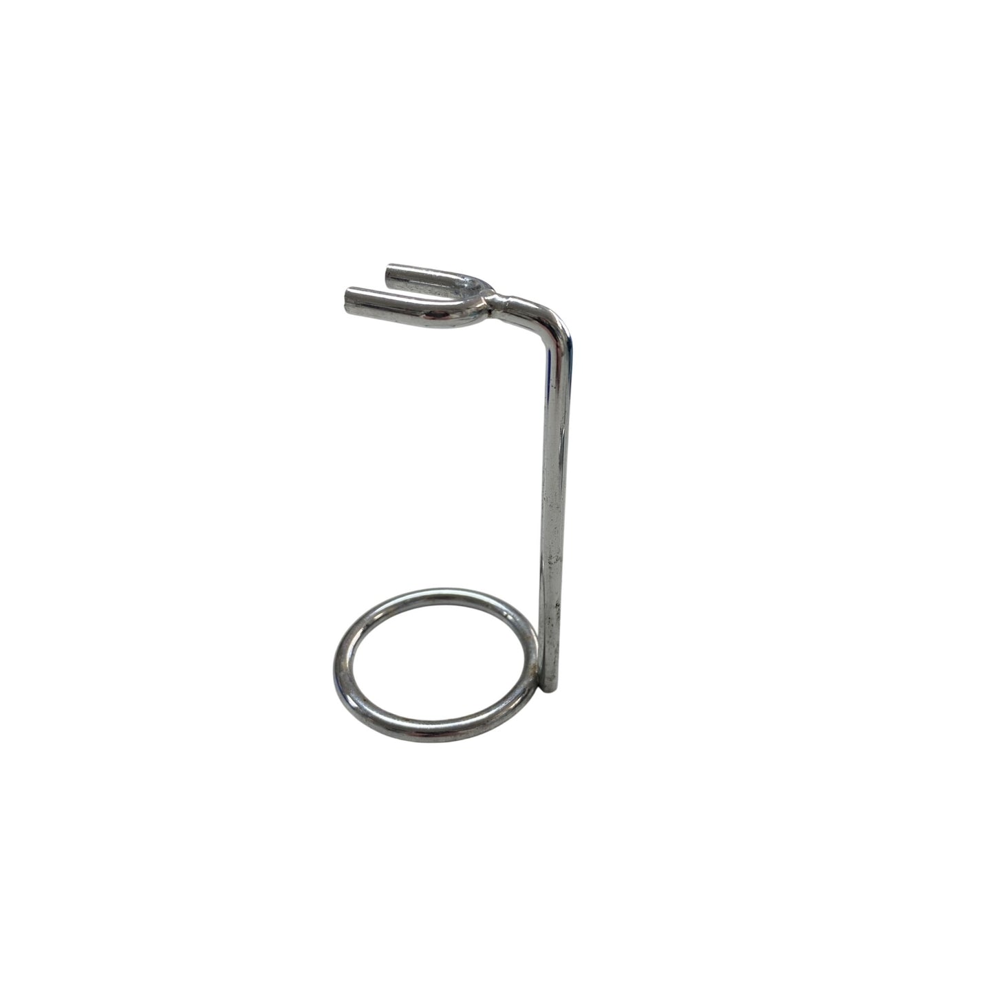 Vintage Double Edge Safety Razor Stand Chrome Finish Durable & Sleek Design Ideal Shaving Enthusiasts & Collectors
